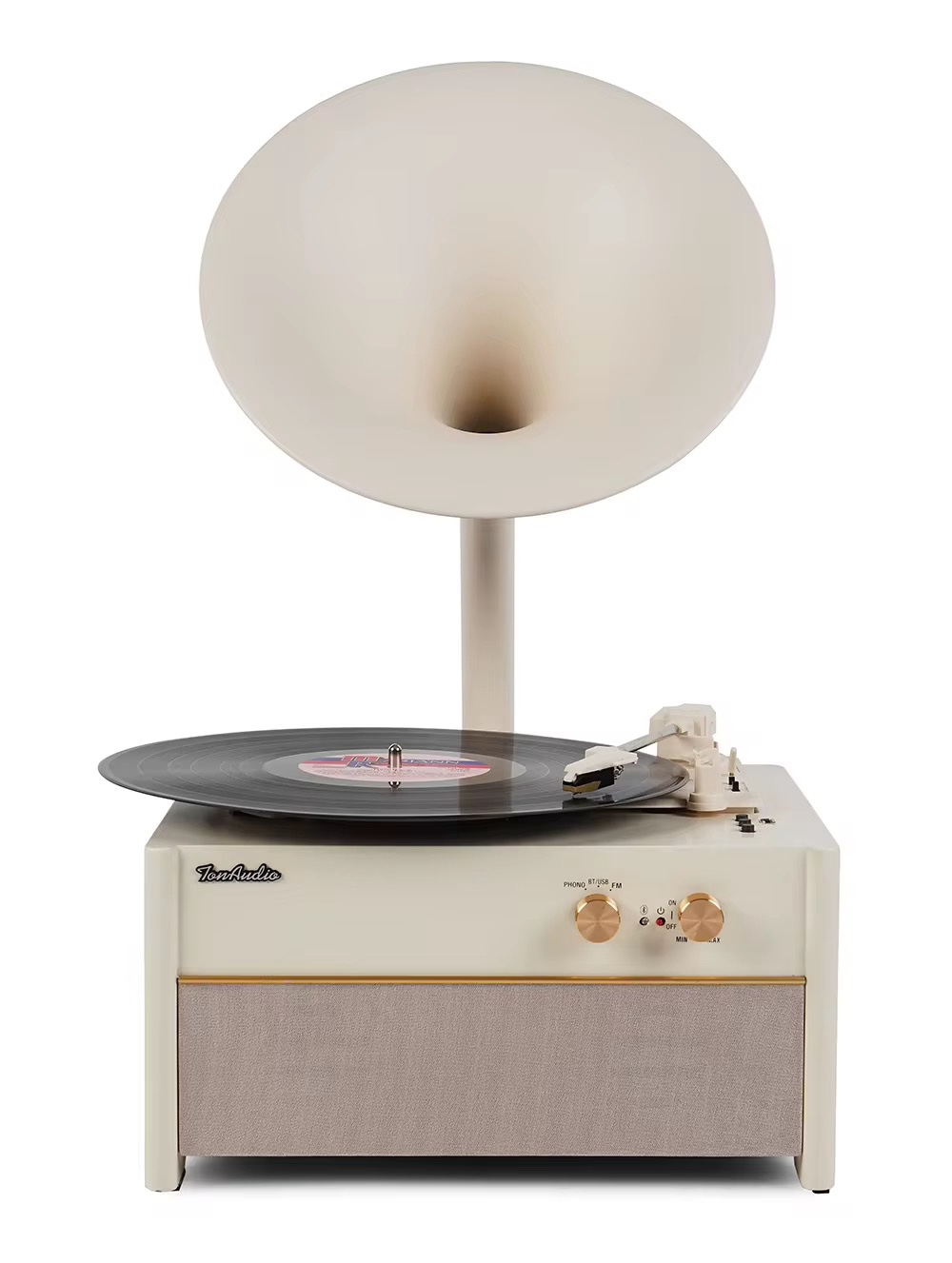 Gramofonbaku GRM009 Premium Gramofon– Bluetooth FM Retro plak Çalar 2 Gramofonbaku GRM009 Premium Gramofon– Bluetooth FM Retro plak Çalar - Görsel 2