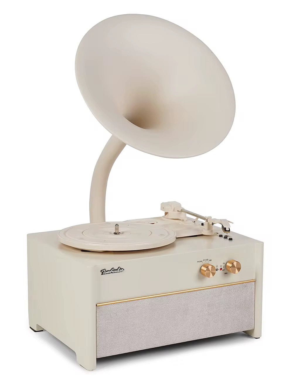 Gramofonbaku GRM009 Premium Gramofon– Bluetooth FM Retro plak Çalar 4 Gramofonbaku GRM009 Premium Gramofon– Bluetooth FM Retro plak Çalar - Görsel 4