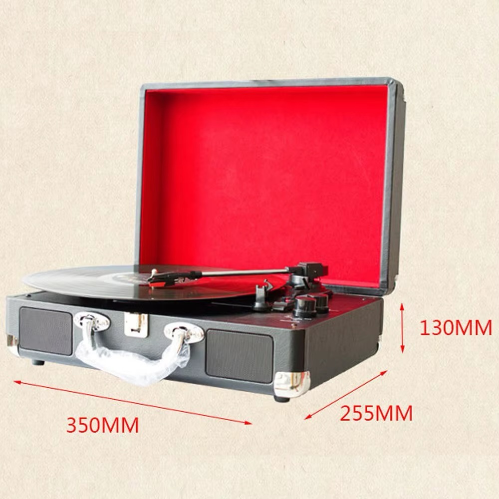 Gramofonbaku GRM011 çanta Pikap – Bluetooth Retro plak Çalar 5 Gramofonbaku GRM011 çanta Pikap – Bluetooth Retro plak Çalar - Görsel 5