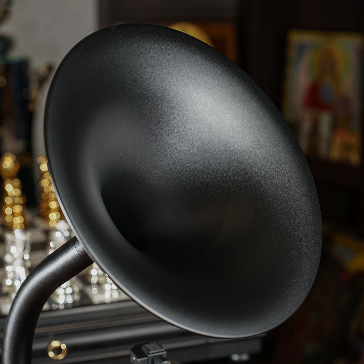 Gramofonbaku GRM013 Premium Gramofon– Bluetooth FM Retro plak Çalar 5 Gramofonbaku GRM013 Premium Gramofon– Bluetooth FM Retro plak Çalar - Görsel 5